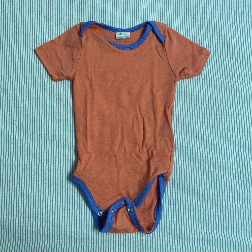 100% merino wool onesie